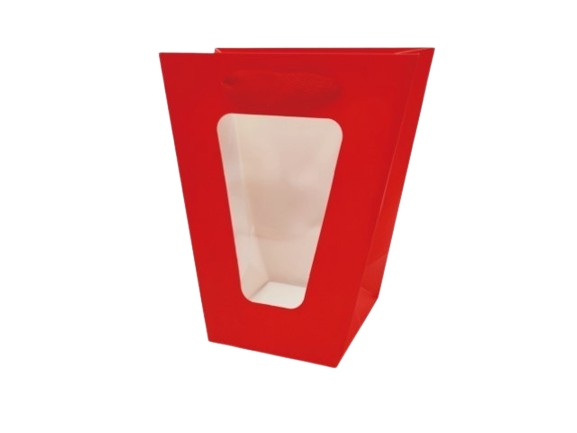 Emb. C/12 Sacos Papel Vermelho 00283. *
