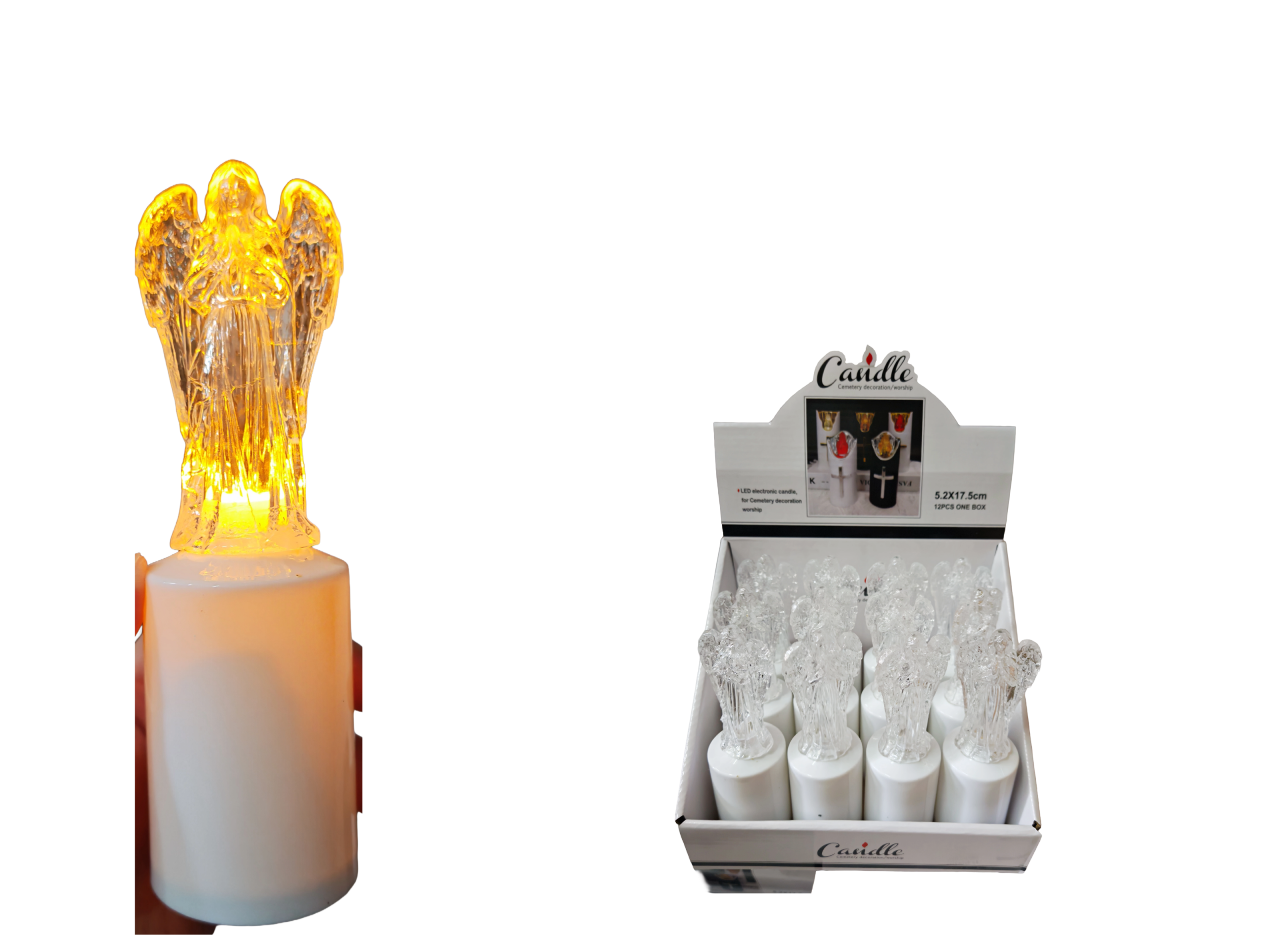 Vela Led Anjo 020538.*
