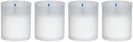 Pack c/4 Velas Branco 03270.