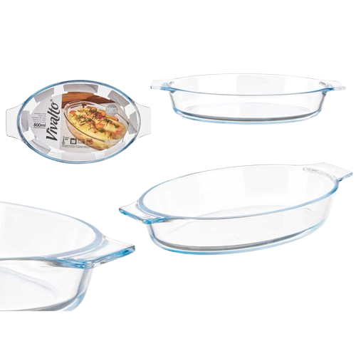 Assadeira Vidro Oval 05321. *