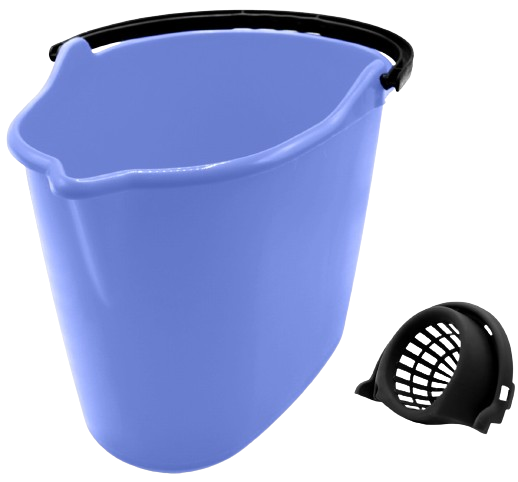 Balde C/Espremedor Azul/Preto 05345. *