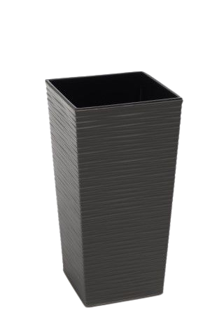 Vaso Plástico "Dluto" Quadrado 05937. *