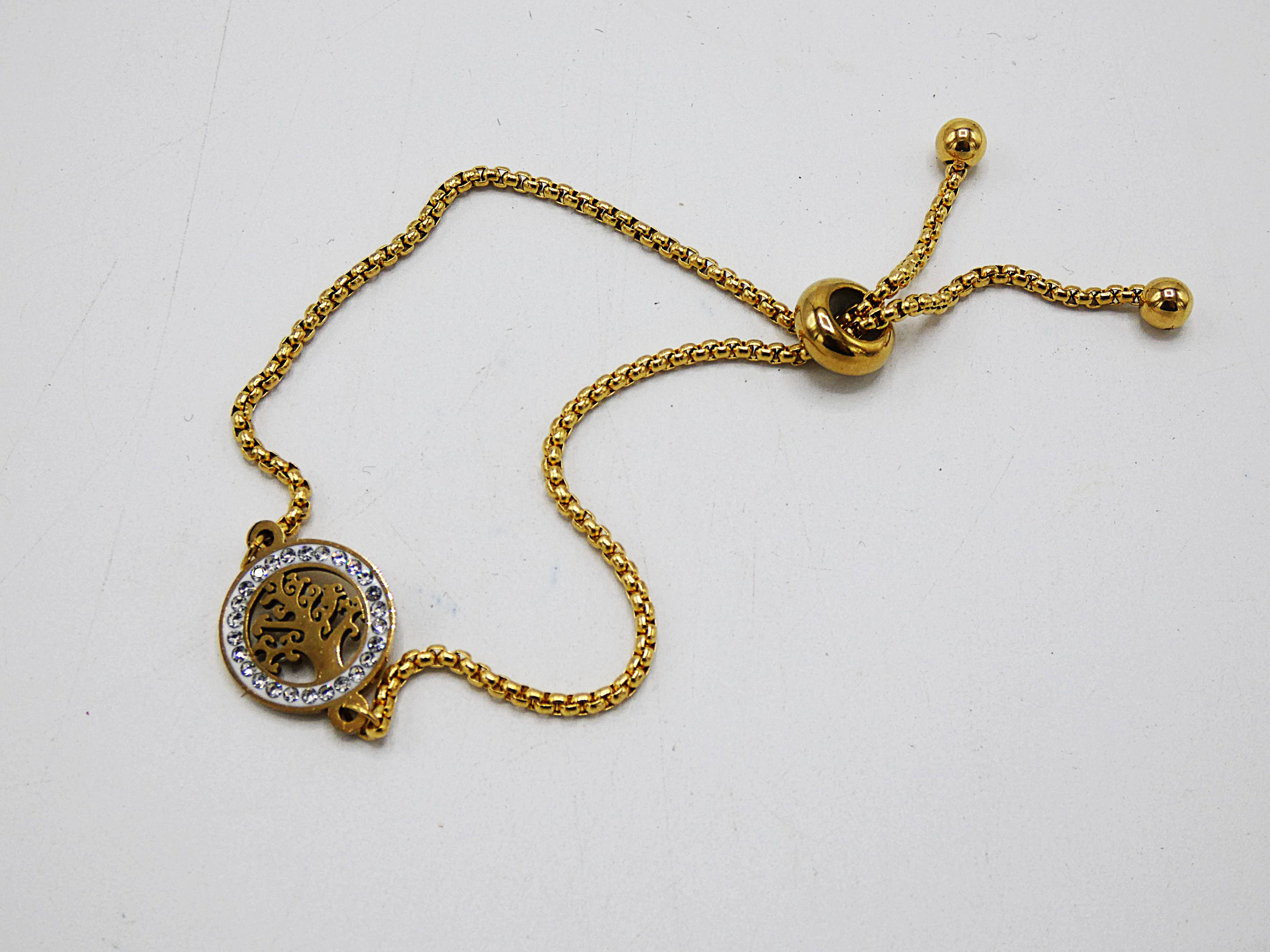 Pulseira Aço - Dourado 067014.