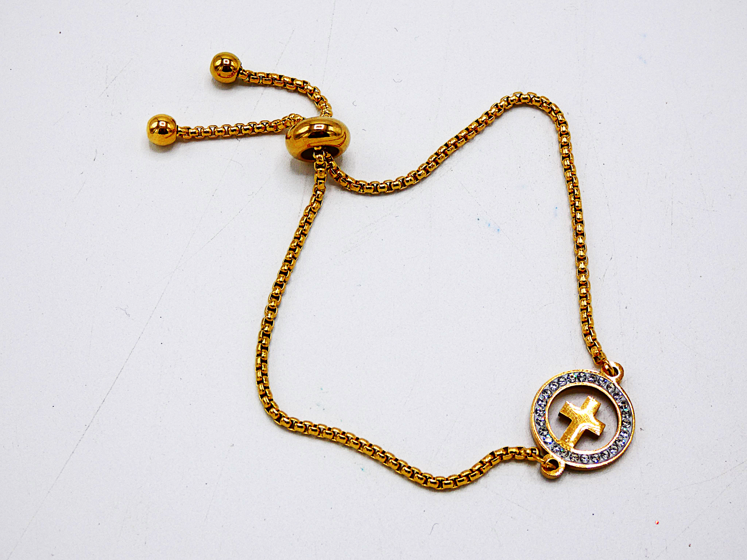Pulseira Aço - Dourado 067045.