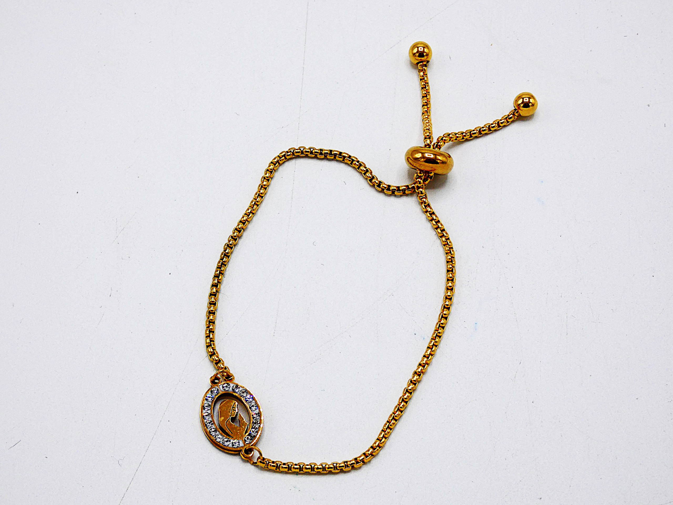Pulseira Aço - Dourado 067052.