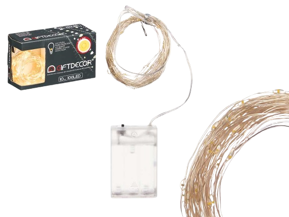 Fio C/100 Lampadas Led 07479!