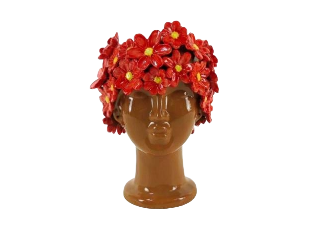 Vaso Busto Colorido 07873.*