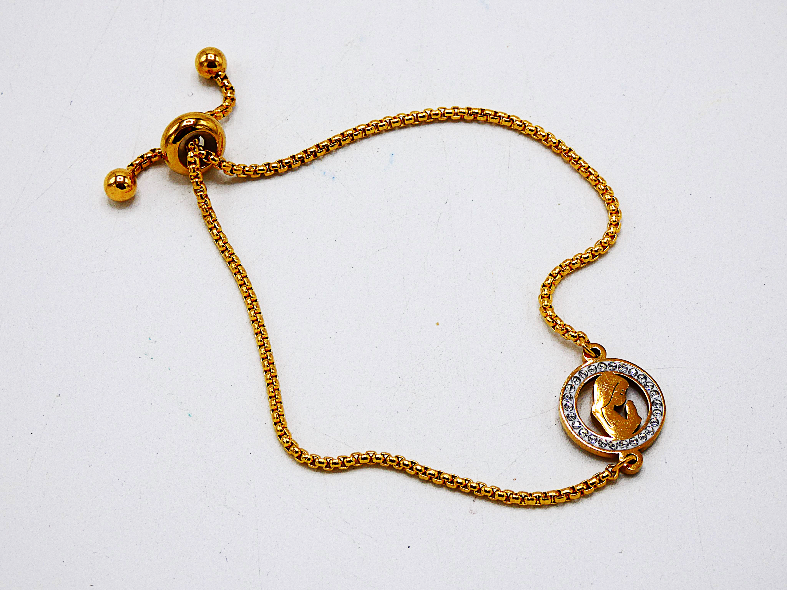 Pulseira Aço - Dourado 080678.
