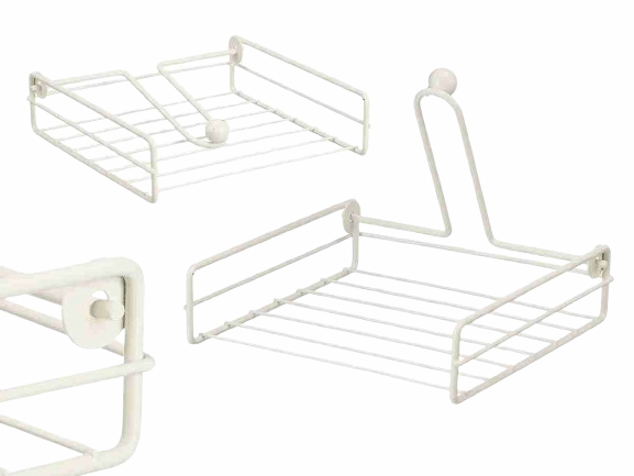 Suporte P/Guardanapos Aço Creme 08739.