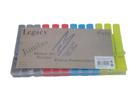 Pack C/12 Molas Jumbo P/Roupa 120445/