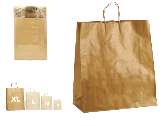 Saco Papel Dourado 12536-