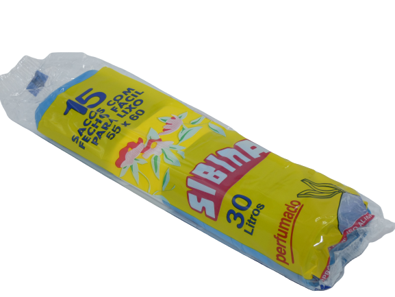 Rolo C/15 Sacos Lixo 30L Perfumado 01788. *