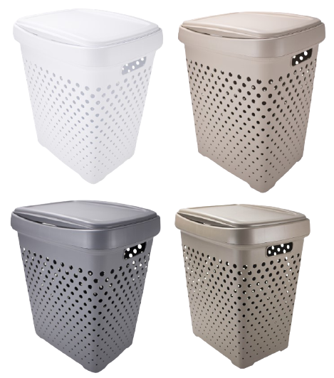 Cesto Plástico P/Roupa 50L 2465. *