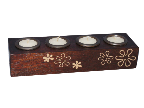 Castiçal Madeira 4136-
