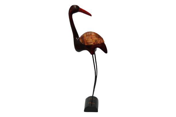 Estatueta Pelicano Madeira 5646-