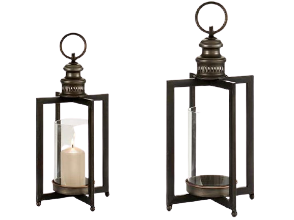 Porta Velas Metal 73964-