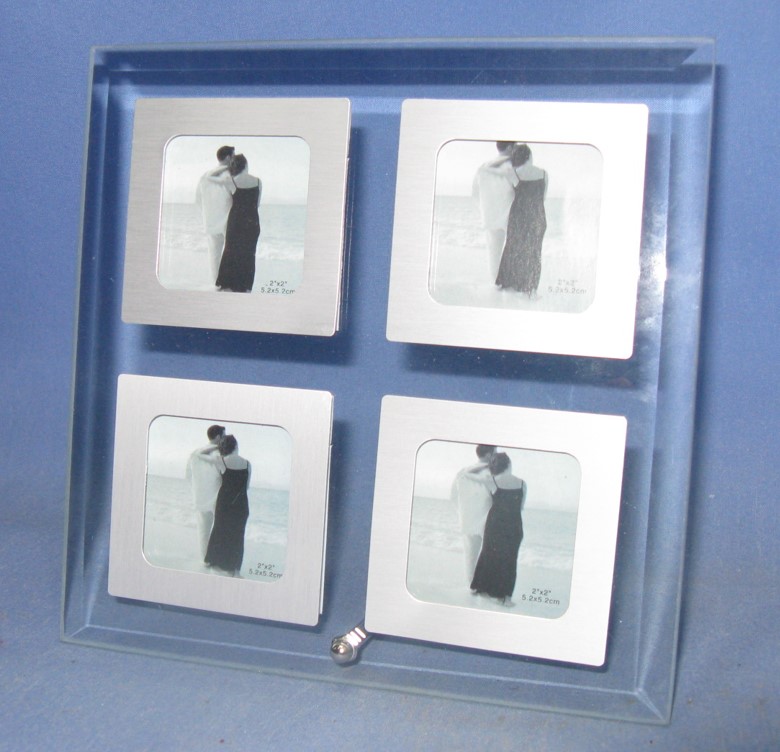 Moldura Vidro P/4 Fotos 97188-