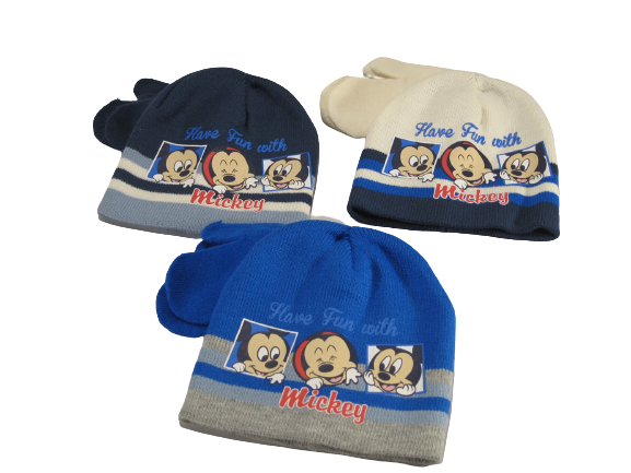 Gorro Com Luvas Mickey PH4343/