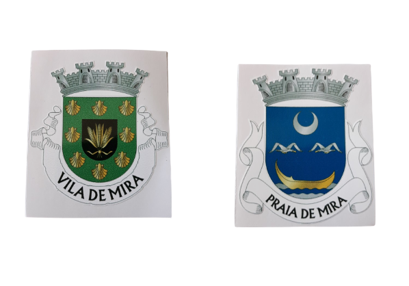 Autocolante Brasão Mira / Praia De Mira 111.