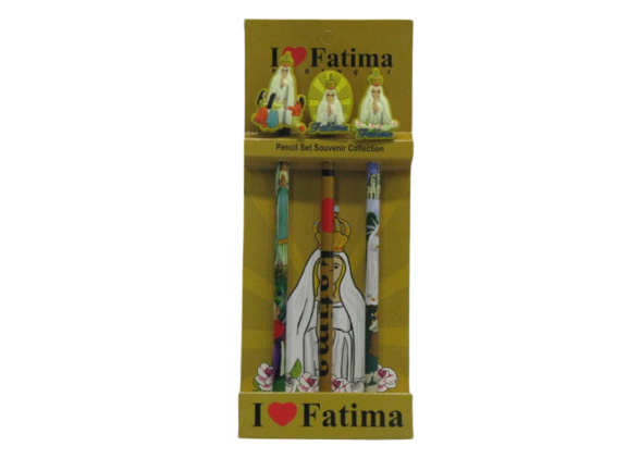 Conjunto Com 3 Lápis Fátima 81656-