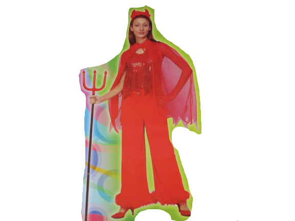 Vestido Diabo 19807*