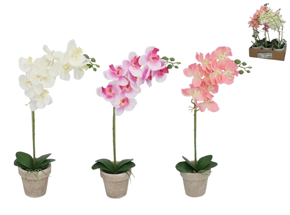 Vaso C/Orquídea 48180. *