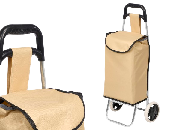 Carro Compras Bege 37173. *