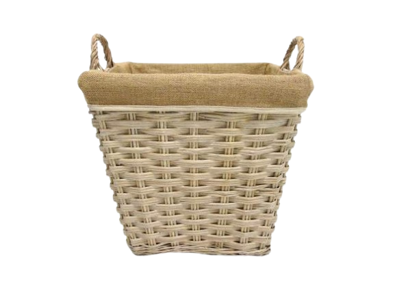 Cesto Vime Quadrado P/Lenha 29394. *
