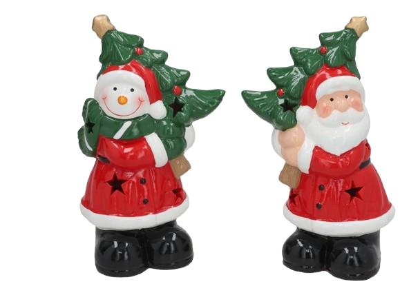 Boneco Natal Cerâmica 67294. *