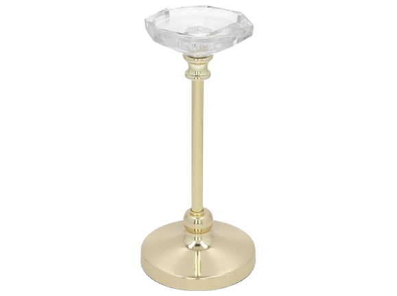 Castiçal Dourado Milano 95897. *