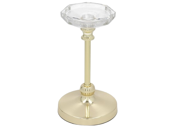 Castiçal Dourado Milano 95903. *