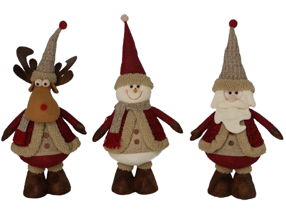 Boneco Natal Em Pé 96788. * (Out)