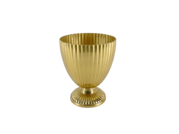 Taça Metal Dourado 44072. *