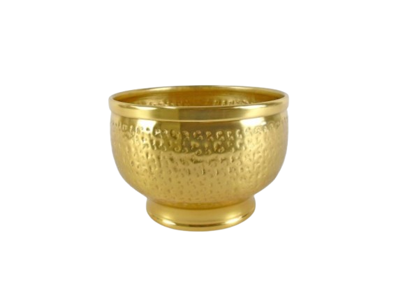 Taça Metal Dourado 44775. *