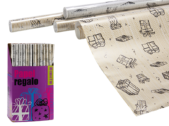 Rolo Papel Embrulho 14041-