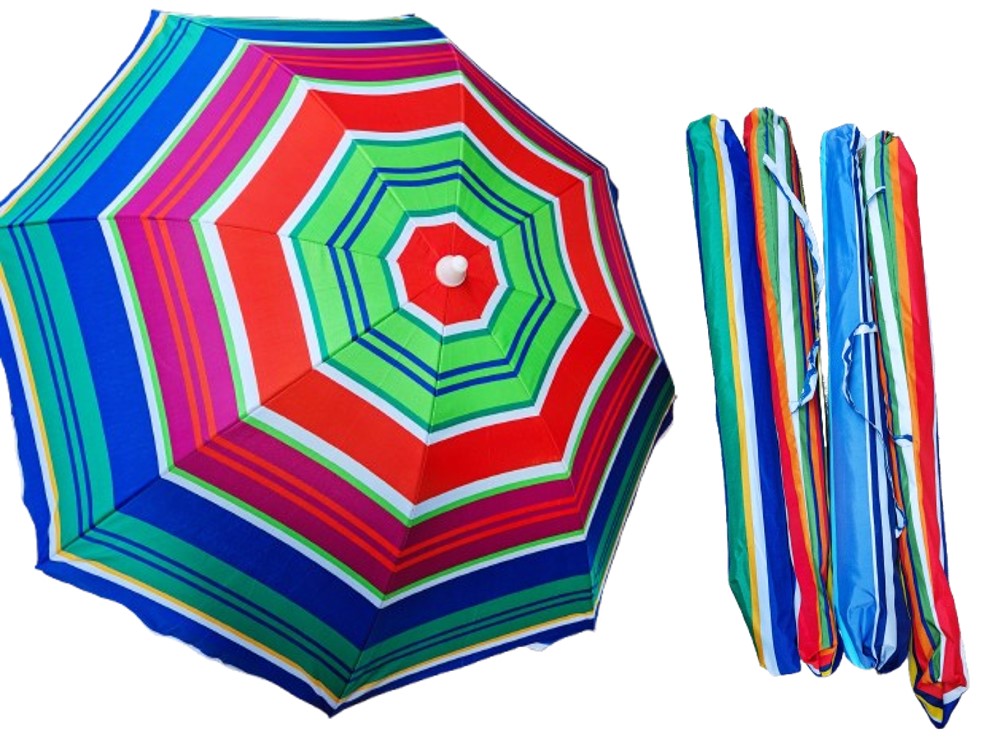 Guarda Sol Poliester Riscas 274019. *