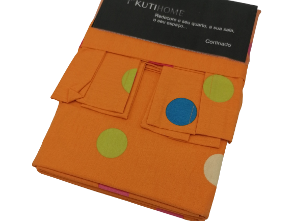 Cortina Colours Laranja 2763-