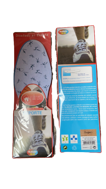Palmilha Desporto Multi Tamanho 303029/