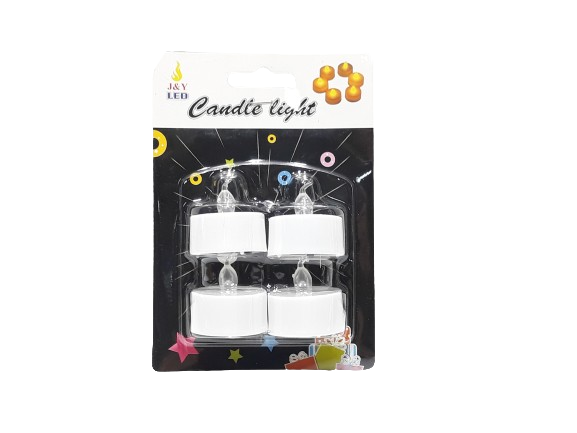 Conj. C/4 Velas T-Light 303045!