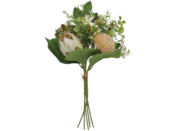Ramo Protea C/Allium Bege 35176. *