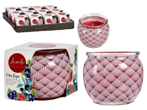 Vela Aromática Frutos Vermelhos 35797. *