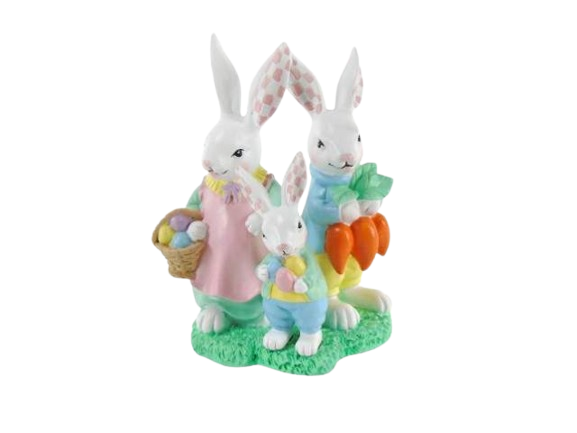 Familia Coelhos Coloridos 39379. *
