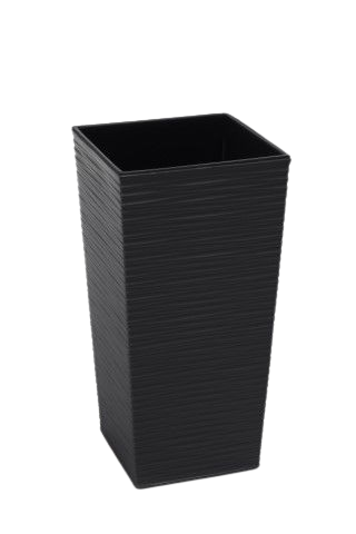 Vaso Plástico "Dluto" Quadrado 45938. *