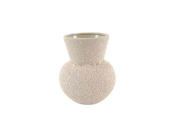 Jarra Cerâmica Creme Areado 48111. *