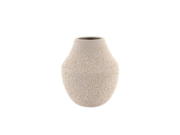 Jarra Cerâmica Creme Areado 48159. *