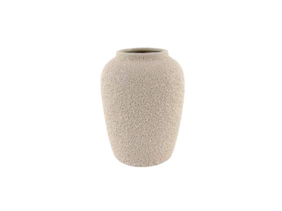 Jarra Cerâmica Creme Areado 48265. *