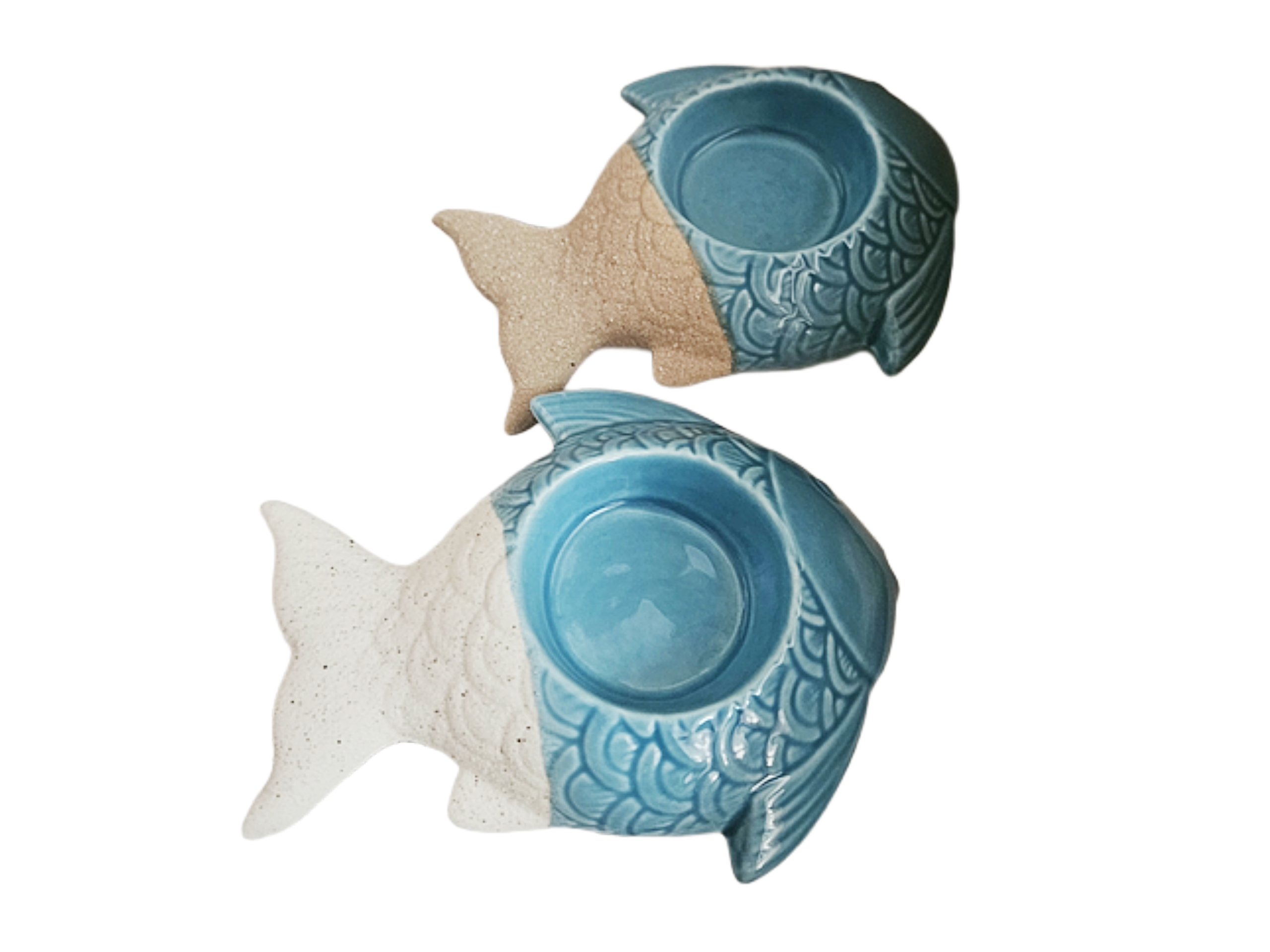 Castiçal Peixe Porcelana 540128.*