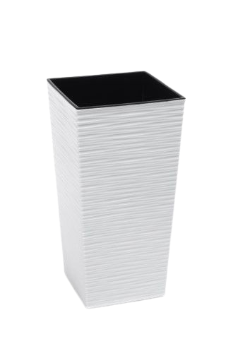 Vaso Plástico "Dluto" Quadrado 55937. *