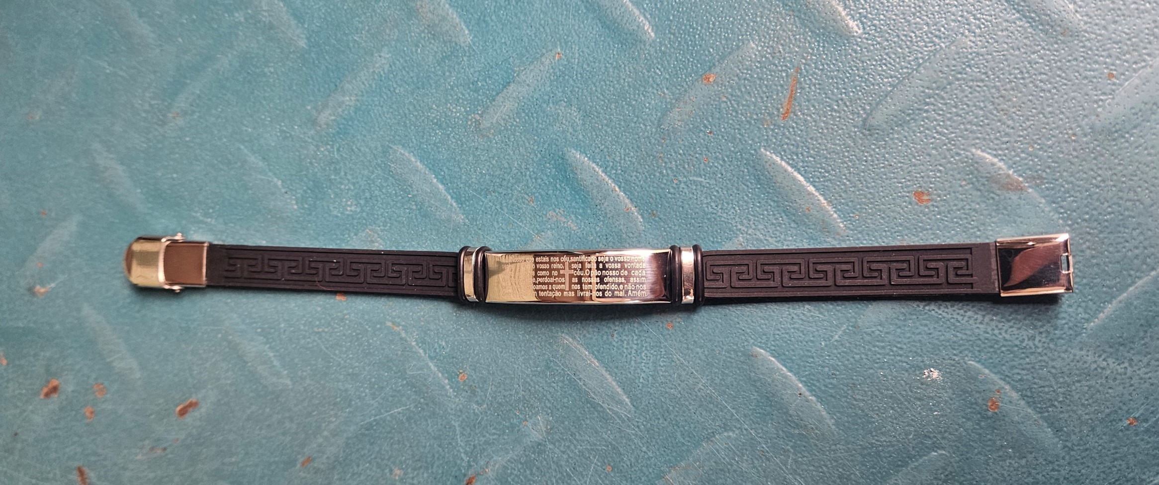 Pulseira Homem - Pai Nosso 588048.*