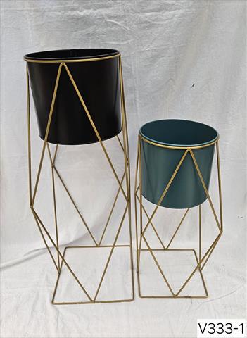 Conj. C/2 Vasos - Preto - 590017.*